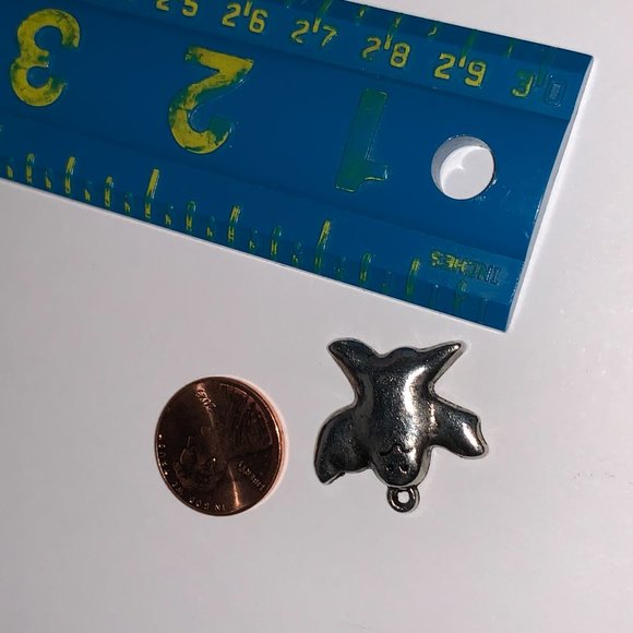 Pewter Halloween Ghost Charm - Picture 15 of 16